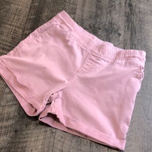 TIME & TRU PINK ELASTIC WAIST 4’ SHORTS WITH POCKETS SIZE JR S(4-6)